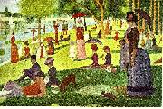 Georges Seurat en sommarsondag pa la grande jatte